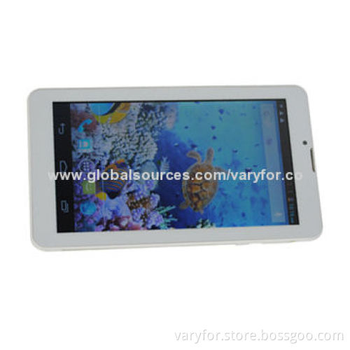 7-inch 3G Phone Calling Tablet, Android 4.2, MTK8312 Dual Core, Dual Camera Wi-Fi Bluetooth and GPS